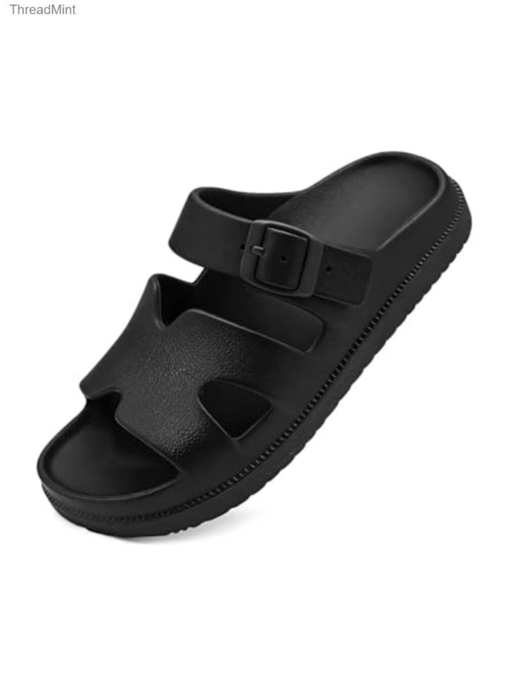 Kids Slide Sandals Boys Girls Buckle Adjustable Slip On Water Shoe